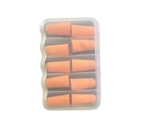 Lot de 5 paires de bouchons d'oreilles antibruit réutilisables en mousse à mémoire de forme, doux et sensibles à la température pour les personnes dormant sur le côté, protection auditive pour le