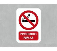 Lot de 5 panneaux de signalisation interdit de fumer | Dimensions 21 x 29,70 cm | Panneau en PVC 3 mm | Durable et économique
