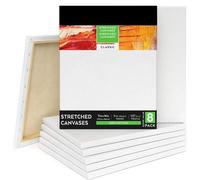 Lot De 5 Panneaux De Toile 100% Coton Pour Artiste, Qualité Sans Acide, Fournitures D'art Pour Acrylique Et Peinture À L'huile