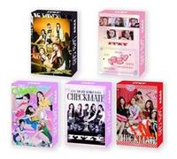 Lot de 5 paquets/150 cartes de vœux Lomo ITZY, cartes photo Kpop avec cartes postales marque générique