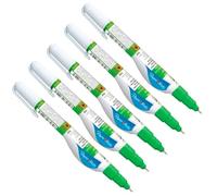 Lot de 5 paquets de papier correcteur à stylo 7 ml Emballage de 5 pièces
