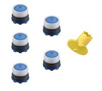 Lot de 5 pièces, aérateur, filtre, cache nid d'abeille, TT/M 16,5 x 1 avec clé Neoperl.