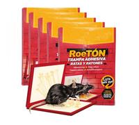 Lot de 5 Piège à Souris Collant Anti Rongeur, Attrape Souris Piège à Colle Ultra Puissant Plaque de Glue - Longueur 31cm Largeur 21 cm
