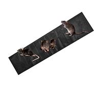 Lot de 5 Pièges à Souris et à Rat Collant Piège à Colle pour Rat Cafard Scolopendre Punaise Tapis Collant pour Dératiser 120 x 28 cm