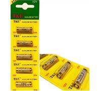 Lot de 5 Pile Alcaline 27A 12V Date péremption: 12/2023, 3 Lots achetés= 4ème lot offert