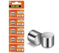 Lot de 5 piles au lithium haute capacité 1/3N CR1/3N DL1/3N 3 V pour laser pistolet