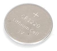 Lot de 5 Piles Bouton CR1220 3 V idéales pour Montres, calculatrices et appareils électroniques.