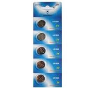 Lot de 5 Piles bouton plates lithium type CR1620 3V - Visiodirect - G