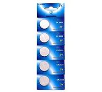 Lot de 5 Piles bouton plates lithium type CR2025 3V compatibles DL2025 - Visiodirect - G
