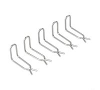 Lot de 5 pinces à ressort en acier inoxydable 304 pour nettoyeur haute pression Kärcher K3 K4 K5 K6 pour K7, pièce de rechange 50372210 pour raccords de tuyau (5 paquets)