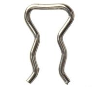 Lot de 5 pinces électrovanne en acier inoxydable pour injecteurs Bosch Common Rail F00RJ00322, borne anti-retour diamètre 1,4 mm, convient pour injecteur diesel F00VC22003