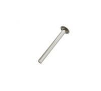 Linxor - Lot de 5 pitons Fixes d'ancrage Droit - Diam 8 x 80 mm