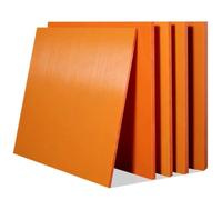 Lot de 5 plaques bakélite rouge 1,2/1,5 mm isolant résistant, 200×300×1.2mm | Parfait pour montage transformateur et projets électroniques DIY