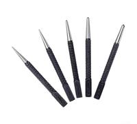 Lot de 5 poinçons centraux pour le travail du bois en métal, kit d'outils de localisation de pointe de précision avec tailles 3/32 1/16 5/64 9/64 5/32 pouces pour le positionnement des trous