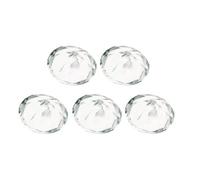 Lot De 5 Porte-Noms De Mariage, Porte-Cartes De Table, Élégant, Durable, En Plastique, Finition Imitation Diamant