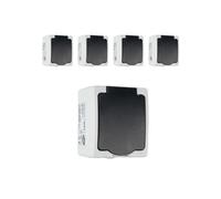 - Lot de 5 prises saillie 16A 2P+T IP54 - Aquae