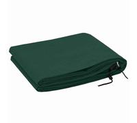 Lot de 5 protections hivernales pour plantes - En tissu non tissé - Vert - 1,55 x 1,55 m - Avec fermeture éclair et cordon de serrage - Pour l'entretien du jardin - Accessoires d'extérieur