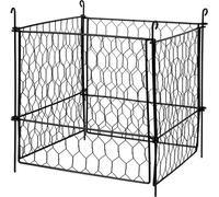 Lot de 5 protections pour plantes contre les animaux Cage métallique pour plantes 34 cm x 34 cm