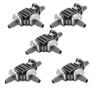 Lot de 5 raccords en T 4,6 mm 3/16" pour système Micro Drip de Gardena - Branche de tuyau de montage à partir de #101