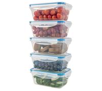 Lot de 5 Récipients Alimentaires en Plastique avec Couvercles, Boîte à Lunch Classbach C-FHD 4007 K