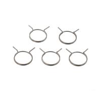 Lot de 5 ressorts de poignée de porte en acier inoxydable noir pour levier de torsion compatible avec Fmtb Msnh Msa Msb pour modèles Msc Fw Kit de réparation intérieure (FW-MSZNH)