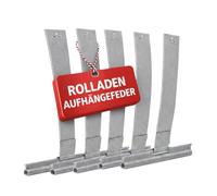 Lot de 5 ressorts de suspension maxi pour volets roulants 1272 - Ressorts de suspension pour volets roulants - Ressort de fixation pour volets roulants - Ressort de suspension en acier