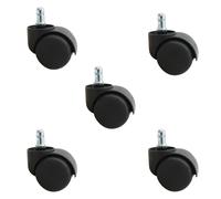 Lot de 5 roulettes pour tabouret