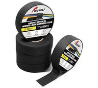 Lot De 5 Rubans Isolants Résistants À La Chaleur,Bande Autocollante Voiture,En Tissu-15 M X 25 Mm