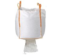 Lot de 5 sacs | Big Bag Goulotte de Vidange 1m3| 1500 KG | Sac Gravat 90x90x110cm