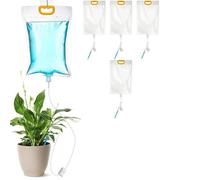 Lot de 5 sacs d'irrigation goutte à goutte automatique-Débit réglable-Système d'irrigation automatique - l'extérieur - 3,5 Label