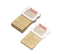 Lot de 5 sacs en papier pour boîte à poussière de ponceuse MAKITA
