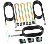 Lot de 5 sondes de température étanches 18B20 pour Arduino et Raspberry Pi - Haute (lot de 2)