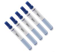 Lot de 5 stylos à souder 951 de 10 ml, faible solide, sans nettoyage, aide à la soudure pour PCB FPC pour SMD, entretien électronique, sûr, flux lisse, non conducteur, résistant à l'humidité