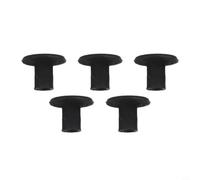 Lot de 5 stylos à ventouse manuels avec 3 tailles de ventouses pour puce IC et électronique Noir 6 mm