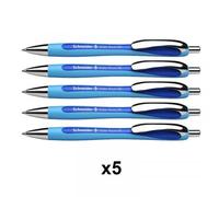 Lot De 5 Stylos ? Bille Slider Rave - Bleu - Schneider