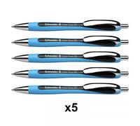 Lot De 5 Stylos ? Bille Slider Rave - Noir - Schneider