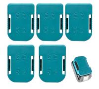Lot de 5 supports de batterie compatibles avec Makita - 18 V - Compatible avec Bosch, 14,4 V/18 V, compatible avec les séries Bl1860, Bl1850, Bl1840, Bl1830, Bl1820, Bl1815N