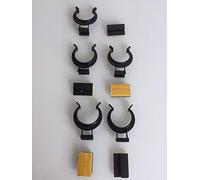 Lot de 5 supports de plinthes autocollants de cuisine - Clips pour pieds de cuisine - Support de plinthe - Système de plinthe