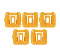 Lot de 5 supports de rangement pour batterie Dewalt 18V