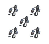 Lot de 5 télécommandes récepteurs pour effets de scène de machine à brouillard 400 W 900 W 1500 W