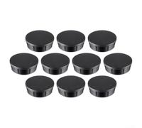 Lot de 5 têtes d'arrosage pour Hunter Pro-Spray, couvercle de buse en ABS avec anneau d'étanchéité, installation sans outils pour éviter les obstructions, couvercles d'arrêt d'irrigation noirs (lot de