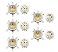 Lot de 5 thermostats pour bouilloire - Raccord supérieur et inférieur - Réglage précis de la température pour chauffage rapide - Noyau de base de rechange avec protection contre la surchauffe (5)