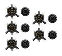 Lot de 5 thermostats pour bouilloire - Raccord supérieur et inférieur - Réglage précis de la température pour chauffage rapide - Noyau de base de rechange avec protection contre la surchauffe (1)