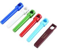 Lot de 5 tire-bouchons de poche de voyage de couleur aléatoire - Tire-bouchon portable - Mini tire-bouchon de bouteille de vin - Cadeau de voyage