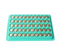 Lot de 50/100 piles bouton AG10 LR1130 1,55 V 1130 piles bouton SR1130 LR54 haute capacité