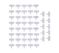 Lot de 50 bandes métalliques en forme de T pour batterie 18650 - Feuilles de connexion à haute conductivité pour outils électriques - Bandes métalliques de type T