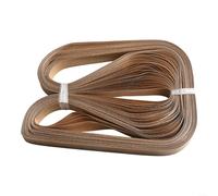 Lot de 50 bandes transporteuses en PTFE, ruban d'étanchéité résistant à la chaleur de 15 mm, convient aux joints à bande continue FR-900 FR-770 FR-810, marron (770 x 15 mm)
