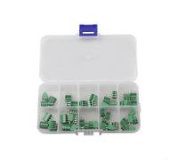 Lot de 50 borniers KF128 DG308 2,54 mm à vis de type PCB pour circuits d'intégration de capteurs et de contrôle d'actionneur