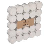 Lot de 50 bougies blanches - Atmosphera Créateur d'intérieur