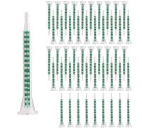 Lot de 50 buses de mélange époxy vert FMA06-16 - Bouche statique - Colle ABS - Tube mélangeur pour pistolet à colle, applicateur, résine plastique, pointe de mélange